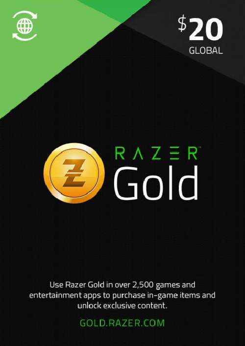 Razer Gold 20 USD (Global)