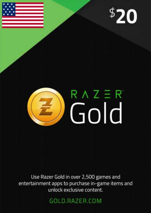 Razer Gold 20 USD (US)