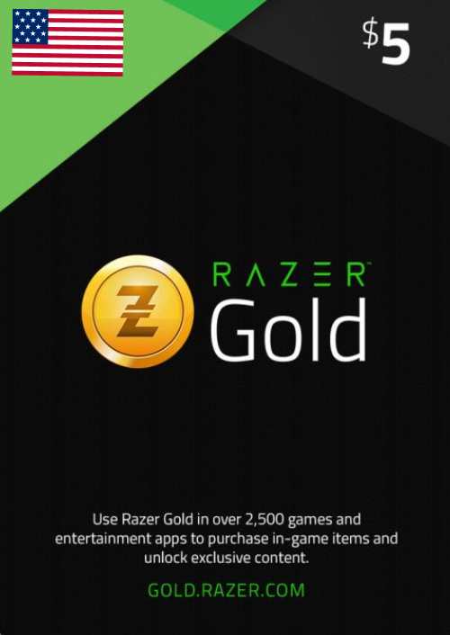 Razer Gold 5 USD (US)