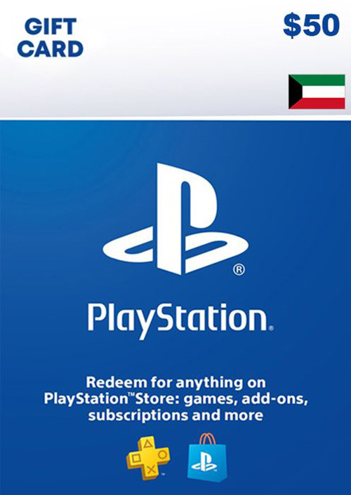 Playstation Store Gift Card - 50 USD (Kuwait)