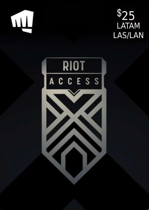 RIOT ACCESS 25 USD (LATAM)