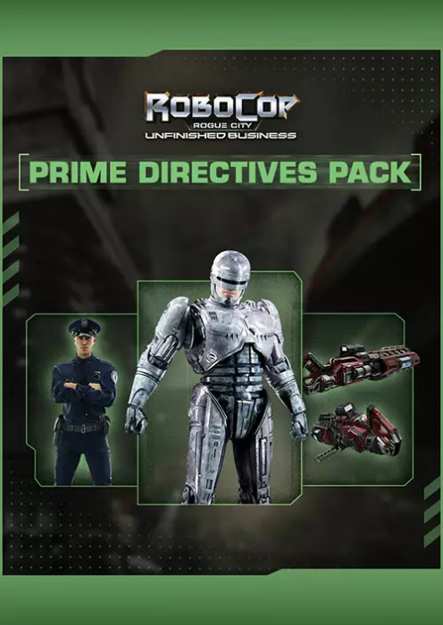 Robocop Rogue City - Unfinished Business - Prime Directives Pack PC - DLC Robocop Rogue City - Unfinished Business - Prime Directives Pack PC - DLC