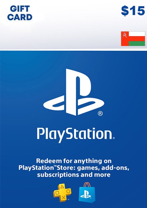 Playstation Store Gift Card - 15 USD (Oman)