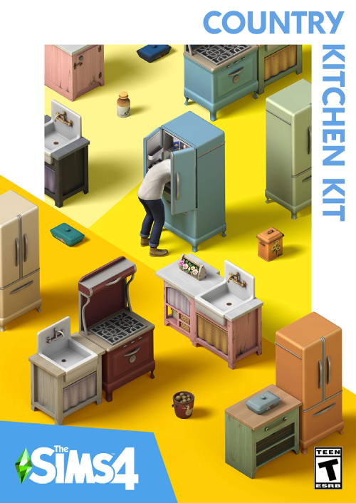 The Sims 4 Country Kitchen Kit PC - DLC The Sims 4 Country Kitchen Kit PC - DLC