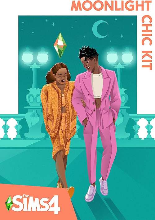 The Sims 4 Moonlight Chic Kit PC DLC