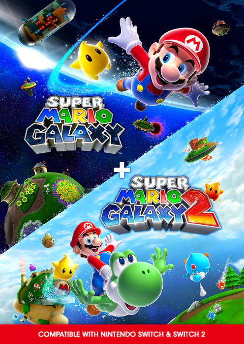 Super Mario Galaxy + Super Mario Galaxy 2 Switch & Switch 2 (Europe & UK)