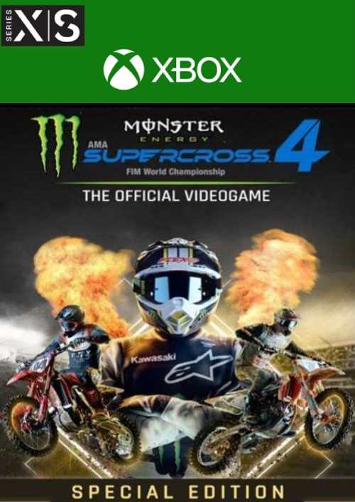 Monster Energy Supercross 4 Special Edition Xbox Series X|S (UK)