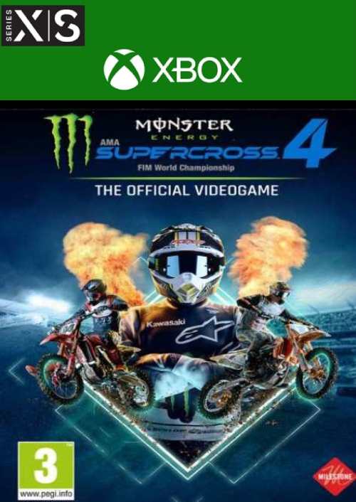 Monster Energy Supercross 4 Xbox Series X|S (UK)