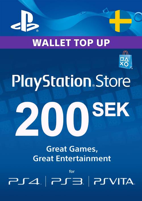 Playstation Network (PSN) Card 200 SEK (Sweden) key Playstation Network (PSN) Card 200 SEK (Sweden) key
