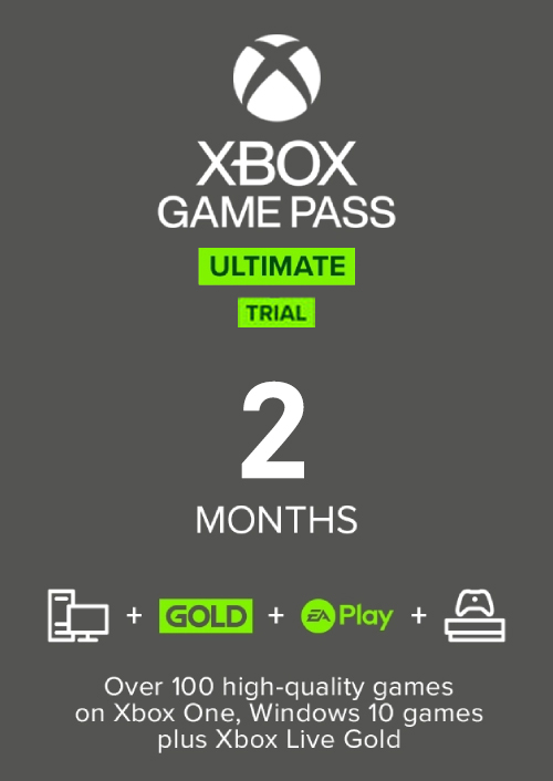 2 mesi di prova di Xbox Game Pass Ultimate Xbox One / PC