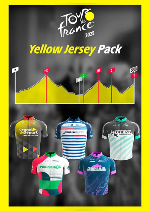 Tour de France 2025 - Yellow Jersey Pack PC - DLC