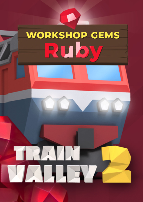 Train Valley 2: Workshop Gems - Ruby PC - DLC Train Valley 2: Workshop Gems - Ruby PC - DLC