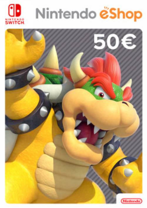 Carte Nintendo eShop - 50 EUR Carte Nintendo eShop - 50 EUR