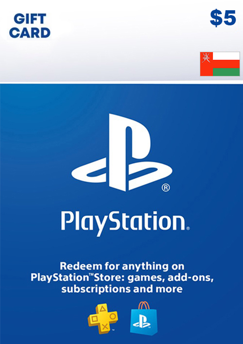 Playstation Store Gift Card - 5 USD (Oman) Playstation Store Gift Card - 5 USD (Oman)