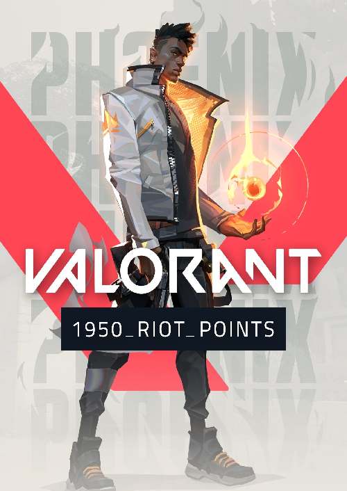 Valorant 1950 Riot Points PC (EU) Valorant 1950 Riot Points PC (EU)