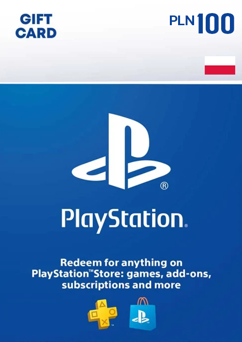 Carte PlayStation Network (PSN) - 100 PLN (Pologne)
