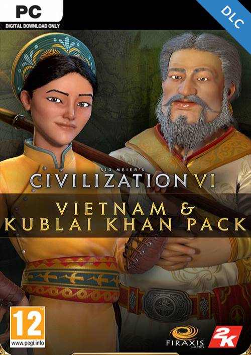 Sid Meier's Civilization VI - Vietnam & Kublai Khan Civilization & Scenario Pack PC DLC (Epic)