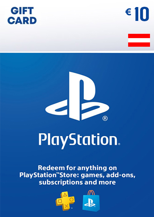 PLAYSTATION STORE GIFT CARD - 10 EUR (Austria) PLAYSTATION STORE GIFT CARD - 10 EUR (Austria)